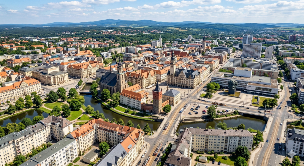 Chemnitz von oben